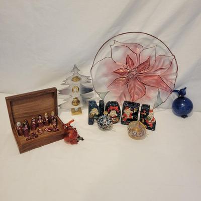 Christmas Ornaments, Unique Nativity Set, and More (LR-DW)