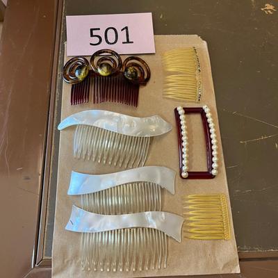 Vintage Hair Combs