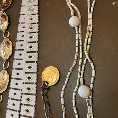 Vintage 80â€™s belts