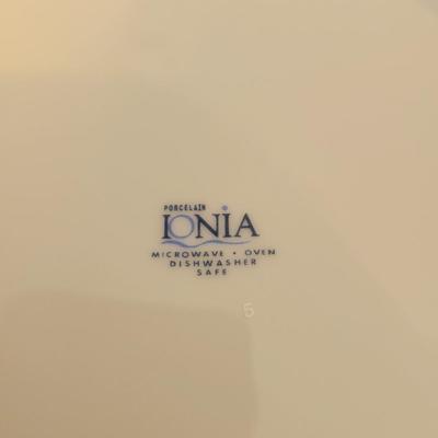 Ionia Porcelain Five-Person Place Setting China Set (LR-DW)