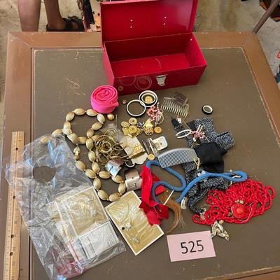 Box with jewelry