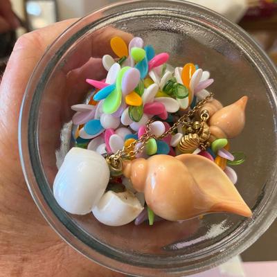 Vase of shells