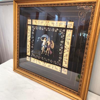 Lot #53  Helen of Troy and Achilles Decorative Print