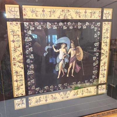 Lot #53  Helen of Troy and Achilles Decorative Print