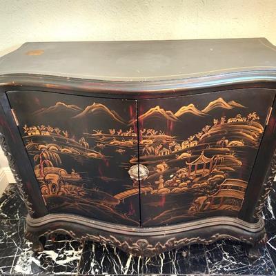 Lot #57  Contemporary Asian Style Cabinet