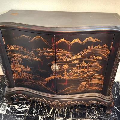 Lot #57  Contemporary Asian Style Cabinet