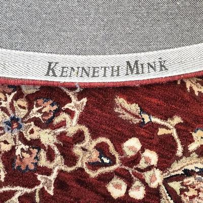 Lot #64  Kenneth Mink Circular Rug