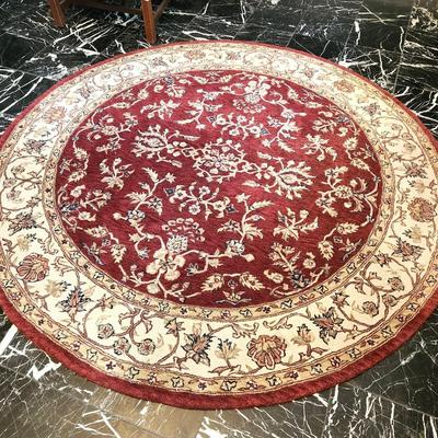 Lot #64  Kenneth Mink Circular Rug