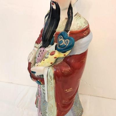 Lot #66 Vintage Fuher Shou Figure - God of Wealth