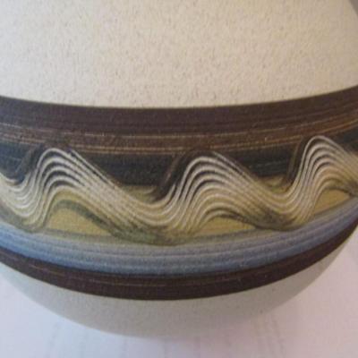 Olin Powers Pottery Vase- Approx 6