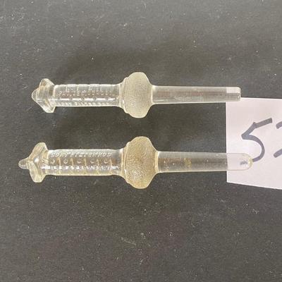 Vintage Cory Glass Rods