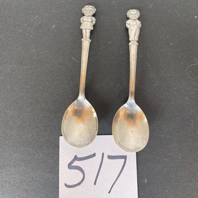 Campbell Silver Plate Soup Spoons
