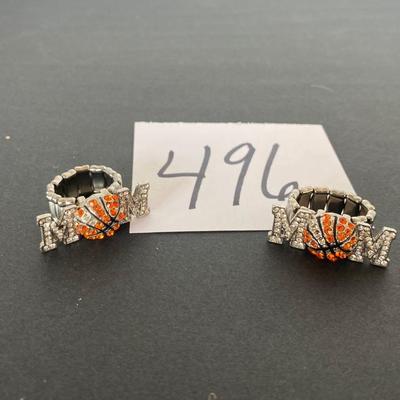 Basketball Mom Rings