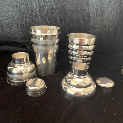 Sterling Silver Flask & More Barware (M-MG)