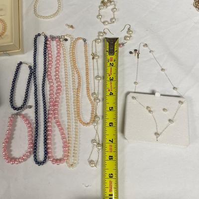 Six Pearl Sets w/ 14K (B3-SS)