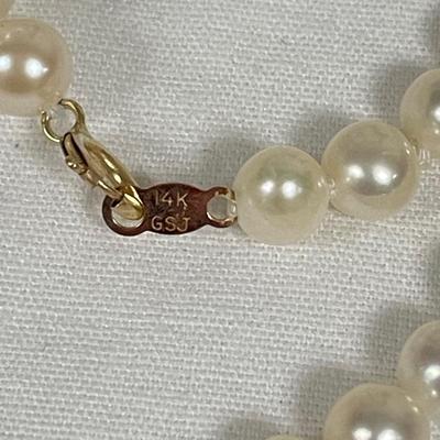 Six Pearl Sets w/ 14K (B3-SS)