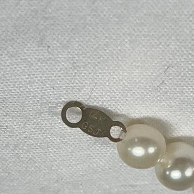 Six Pearl Sets w/ 14K (B3-SS)