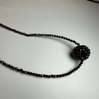 Black Beaded/925 Necklaces, Bracelets & More (B4-RG)