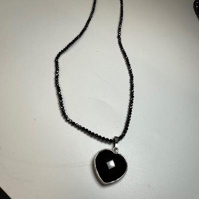 Black Beaded/925 Necklaces, Bracelets & More (B4-RG)