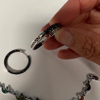 Black Beaded/925 Necklaces, Bracelets & More (B4-RG)