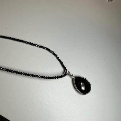 Black Beaded/925 Necklaces, Bracelets & More (B4-RG)