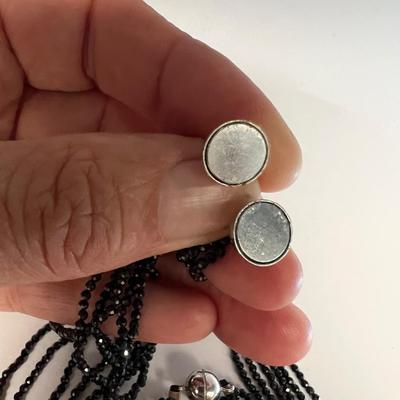 Black Beaded/925 Necklaces, Bracelets & More (B4-RG)