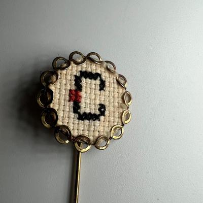 Letter "C" Necklaces, Earrings, Brooches Inc. 925 (B4-RG)