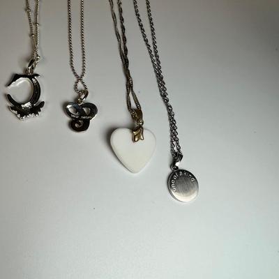 Letter "C" Necklaces, Earrings, Brooches Inc. 925 (B4-RG)