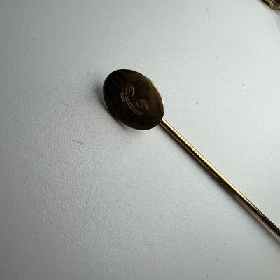 Letter "C" Necklaces, Earrings, Brooches Inc. 925 (B4-RG)