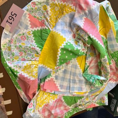 Patchwork Quilt print table cloth