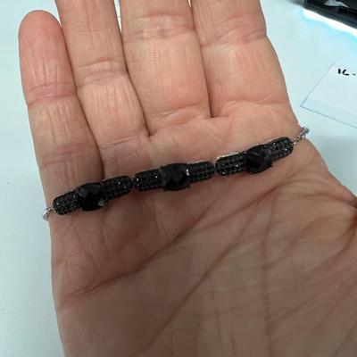 Black Spinel, Garnet, & More 925 Bracelets Plus Rings (B4-RG)
