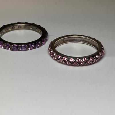 Black Spinel, Garnet, & More 925 Bracelets Plus Rings (B4-RG)