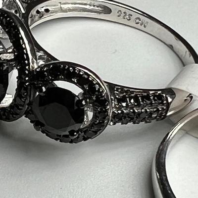 Black Spinel, Garnet, & More 925 Bracelets Plus Rings (B4-RG)