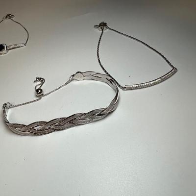Black Spinel, Garnet, & More 925 Bracelets Plus Rings (B4-RG)