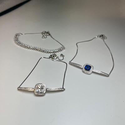 Black Spinel, Garnet, & More 925 Bracelets Plus Rings (B4-RG)