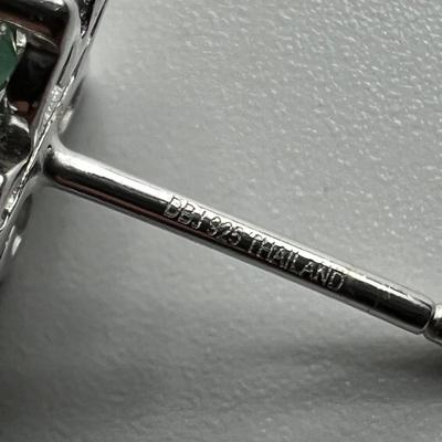 Emeralds & Sapphires on 925 (B4-RG)