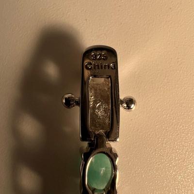 Emeralds & Sapphires on 925 (B4-RG)