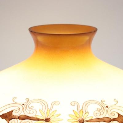 Antique Tam O Shanter Kerosene Lamp Shade Attributed to Handel