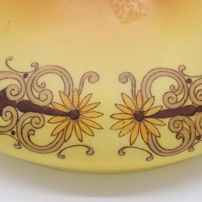 Antique Tam O Shanter Kerosene Lamp Shade Attributed to Handel