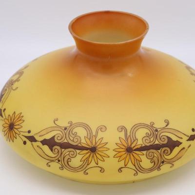 Antique Tam O Shanter Kerosene Lamp Shade Attributed to Handel