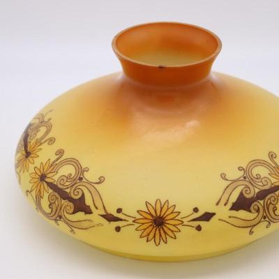 Antique Tam O Shanter Kerosene Lamp Shade Attributed to Handel