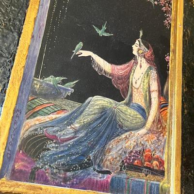Gorgeous Art Nouveau Egyptian picture