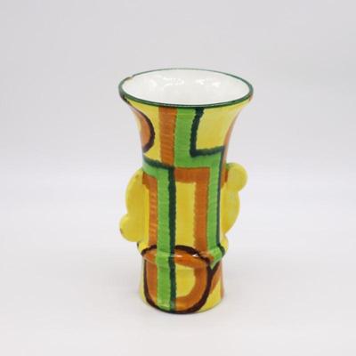 Rare Modernist Eva Zeisel Schramberg Multicolor Vase