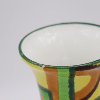 Rare Modernist Eva Zeisel Schramberg Multicolor Vase