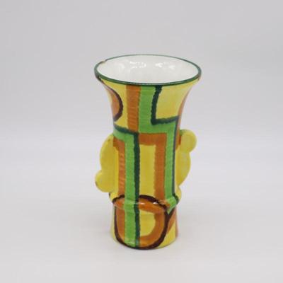 Rare Modernist Eva Zeisel Schramberg Multicolor Vase