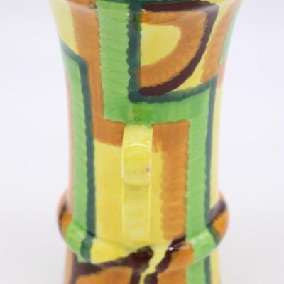 Rare Modernist Eva Zeisel Schramberg Multicolor Vase
