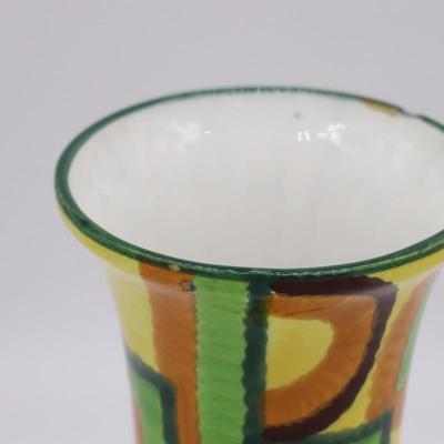 Rare Modernist Eva Zeisel Schramberg Multicolor Vase