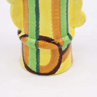 Rare Modernist Eva Zeisel Schramberg Multicolor Vase