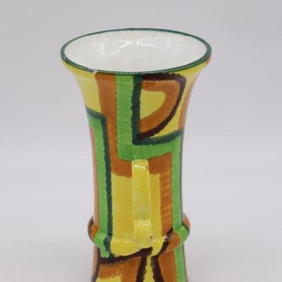 Rare Modernist Eva Zeisel Schramberg Multicolor Vase