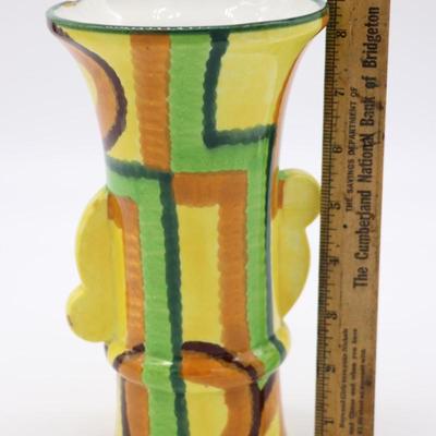 Rare Modernist Eva Zeisel Schramberg Multicolor Vase
